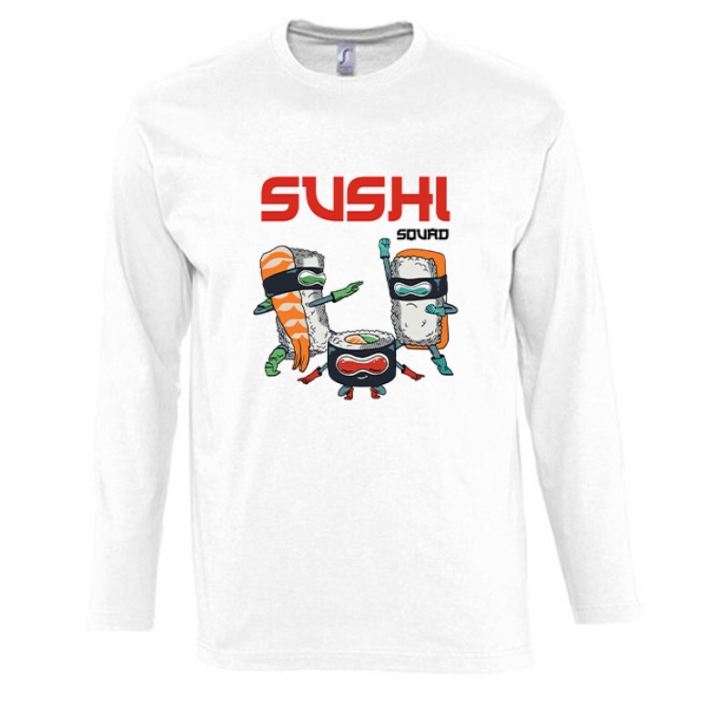 Sushi Squad Hosszú Ujjú Póló
