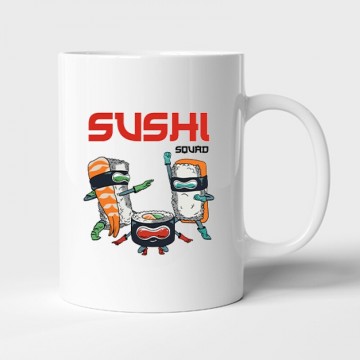 Sushi Squad Bögre
