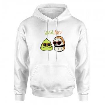 Wassa, Bae? Unisex Kapucnis Pulcsi