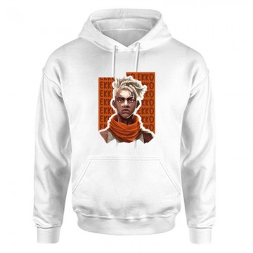 Ekko Unisex Kapucnis Pulcsi