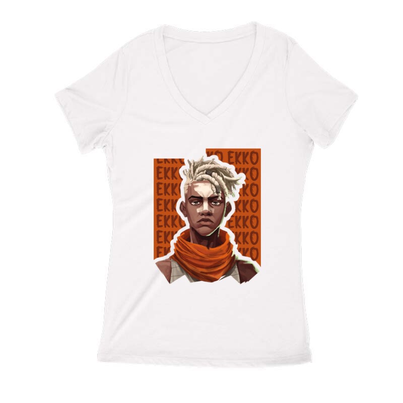 Ekko Női V Kivágott póló