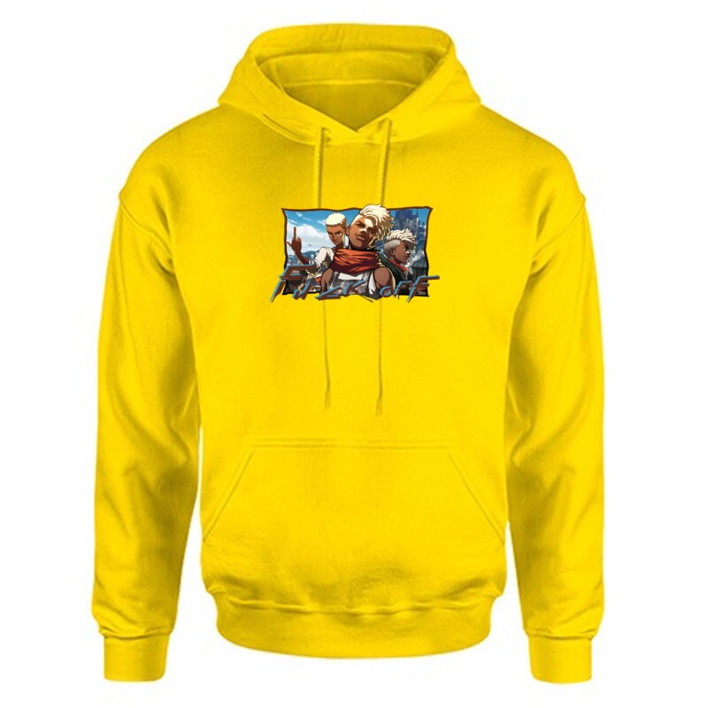 Ekko Fuck Off Unisex Kapucnis Pulcsi