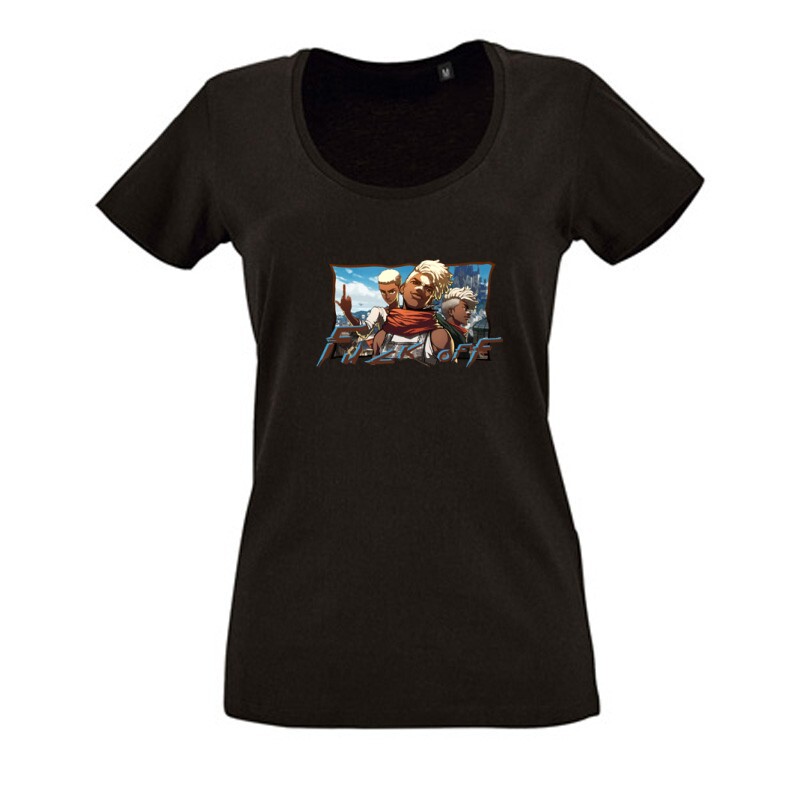 Ekko Fuck Off Női O Nyakú Póló