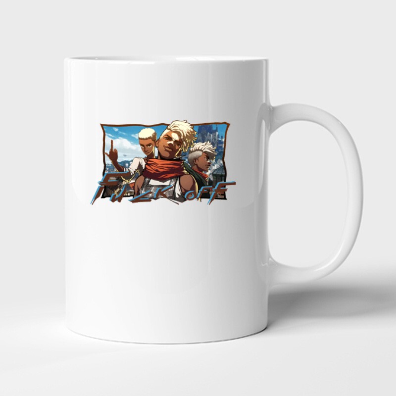 Ekko Fuck Off Bögre