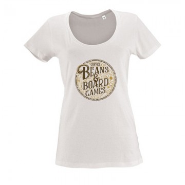 Coffee & games Női O Nyakú Póló