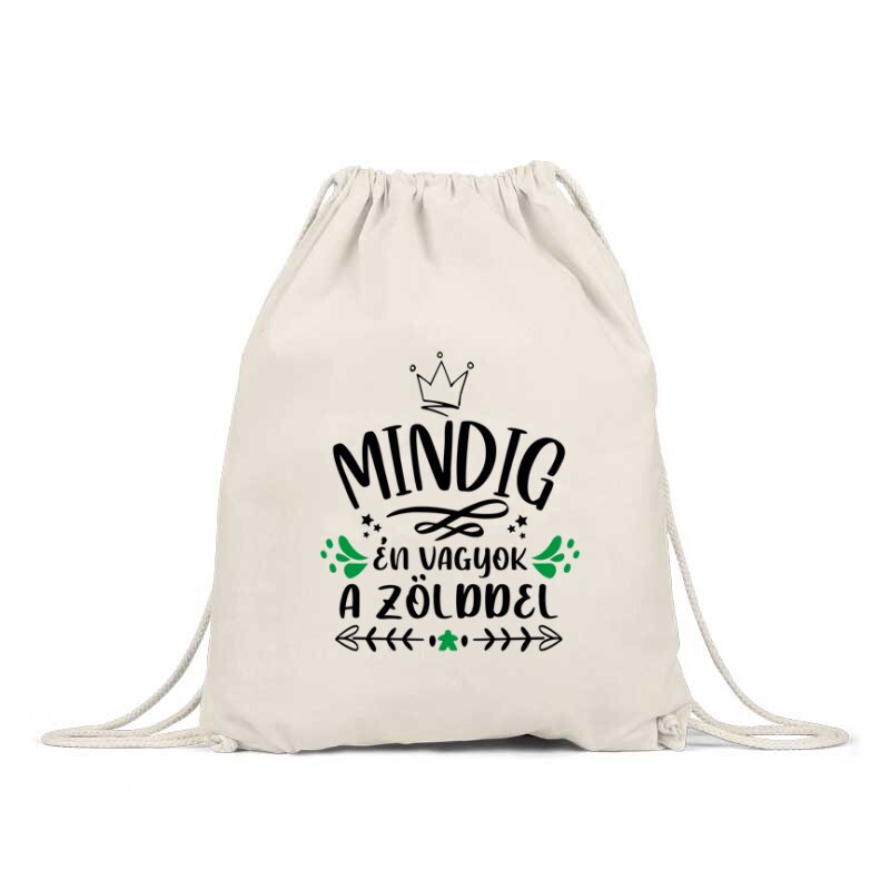 Mindig Én vagyok a zölddel Hátizsák