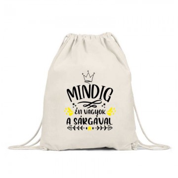 Mindig Én vagyok a sárgával Hátizsák
