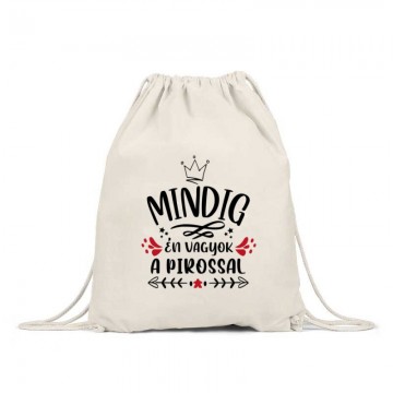 Mindig Én vagyok a pirossal Hátizsák