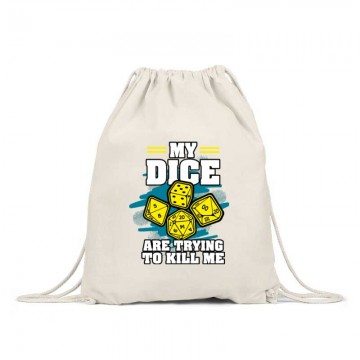 My dice are trying to kill me Hátizsák