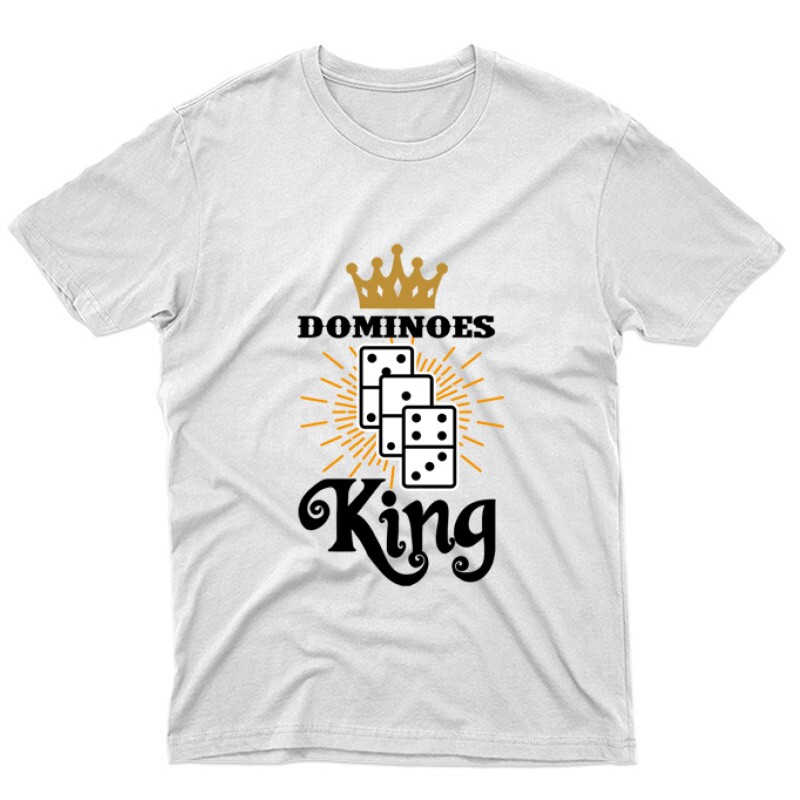 Dominoes King Unisex Póló