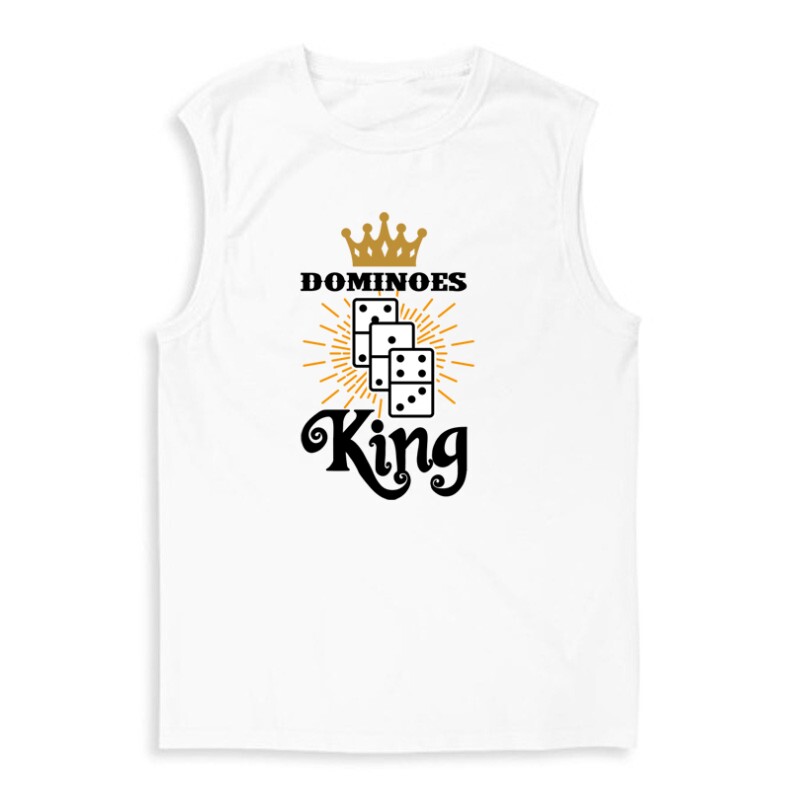 Dominoes King Férfi Trikó