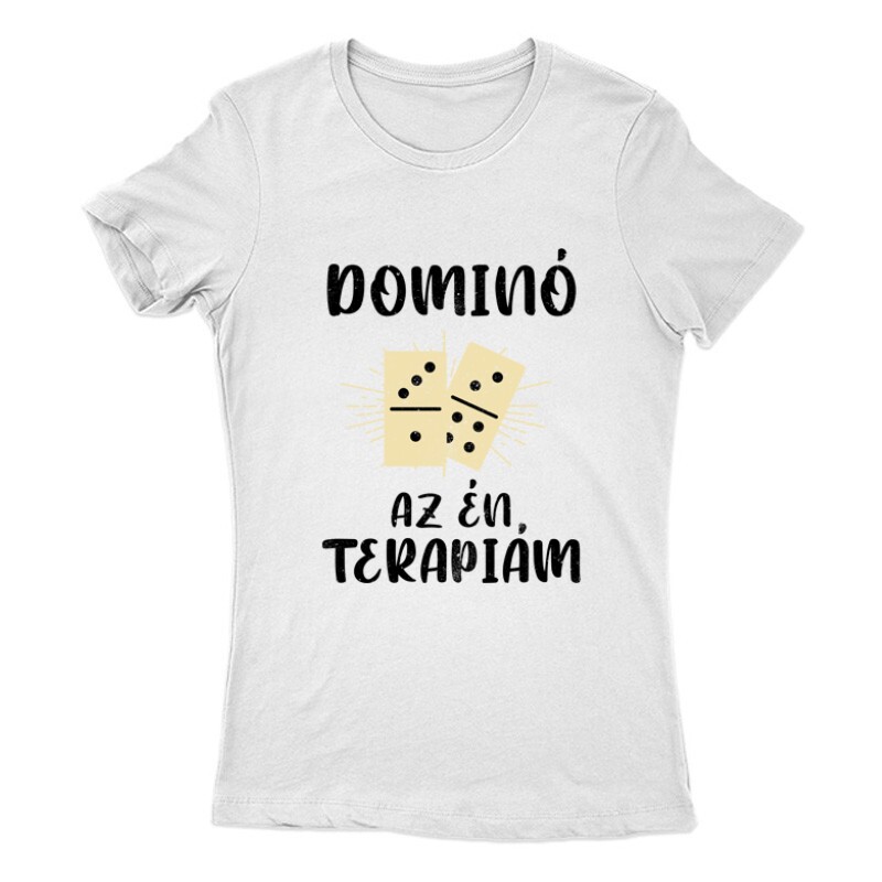 Dominó az Én terápiám Női Póló