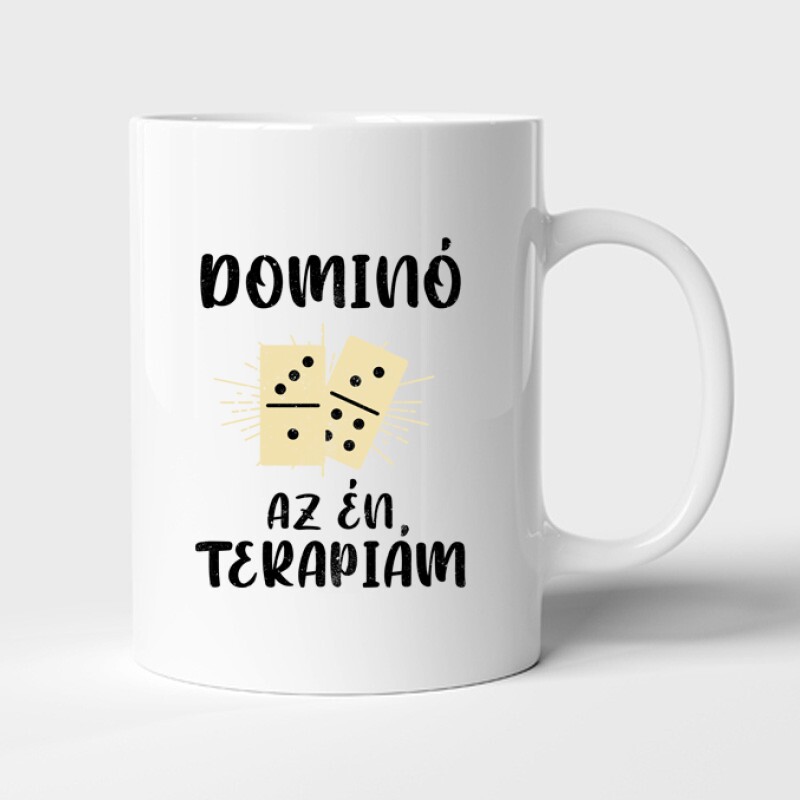 Dominó az Én terápiám Bögre