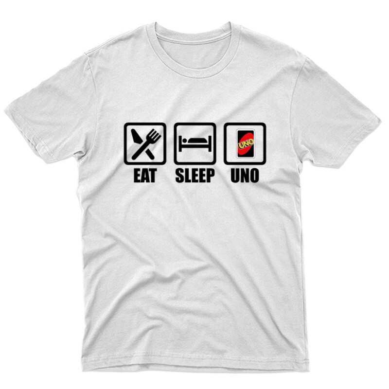 Eat Sleep Uno Unisex Póló