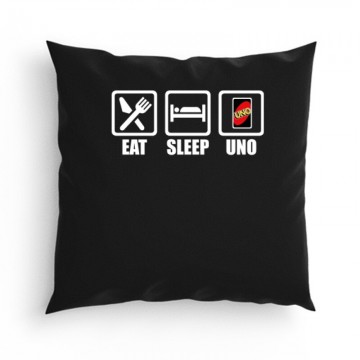 Eat Sleep Uno Párna