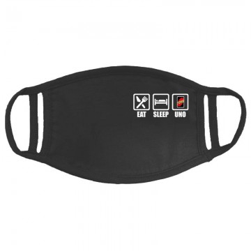 Eat Sleep Uno Arcmaszk