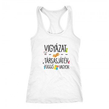 Társasjáték függő vagyok Női Trikó