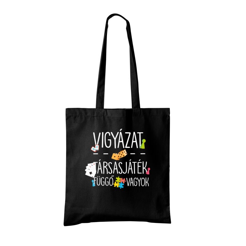 Társasjáték függő vagyok Bevásárló Táska