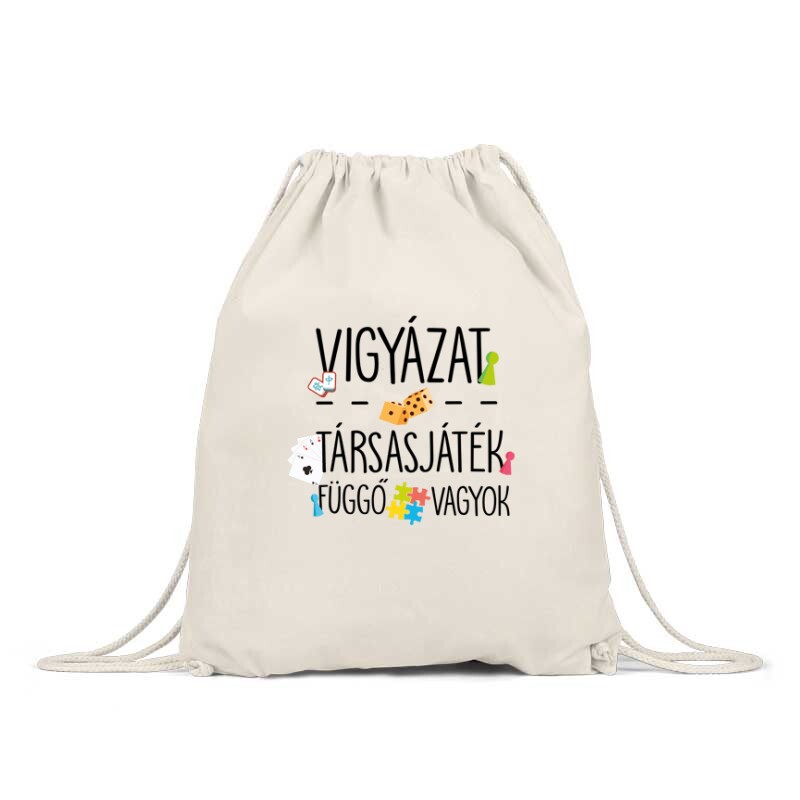 Társasjáték függő vagyok Hátizsák