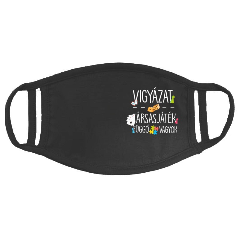 Társasjáték függő vagyok Arcmaszk