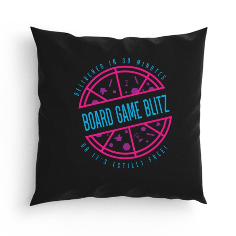 Board Game Blitz Párna