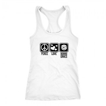 Peace Love Board Games Női Trikó