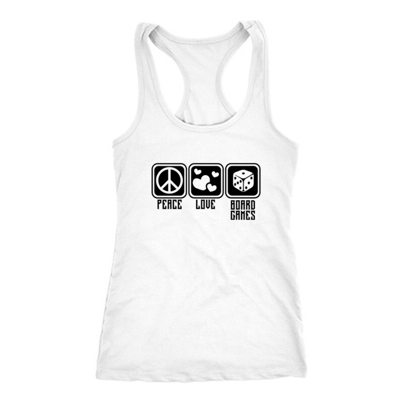 Peace Love Board Games Női Trikó