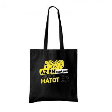 Az Én dobásom mindig hatot ér Bevásárló Táska