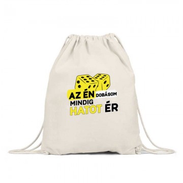 Az Én dobásom mindig hatot ér Hátizsák