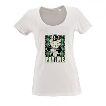 Pay Me! Női O Nyakú Póló