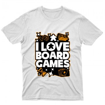 I love board games Unisex Póló