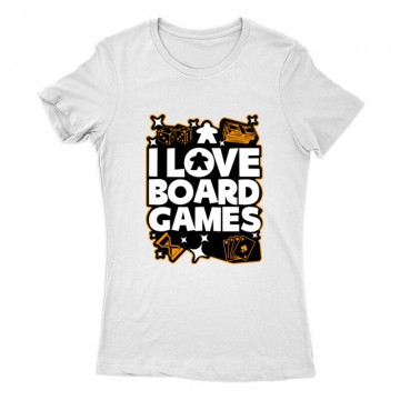 I love board games Női Póló