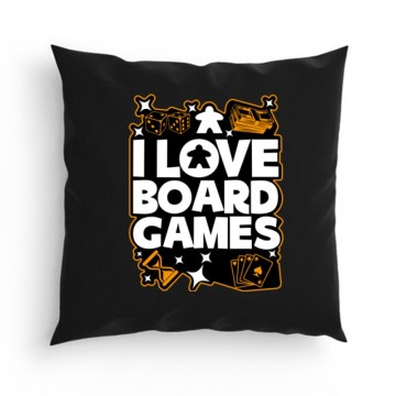 I love board games Párna