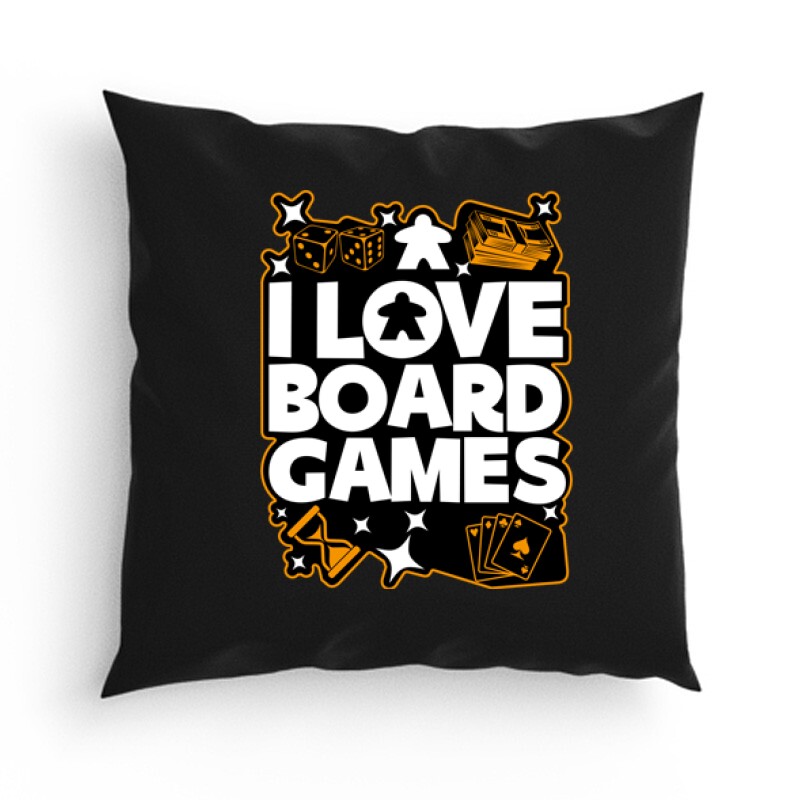 I love board games Párna