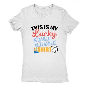 Lucky game night Női Póló