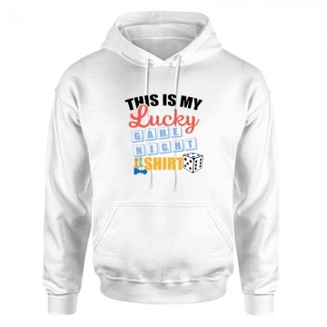 Lucky game night Unisex Kapucnis Pulcsi