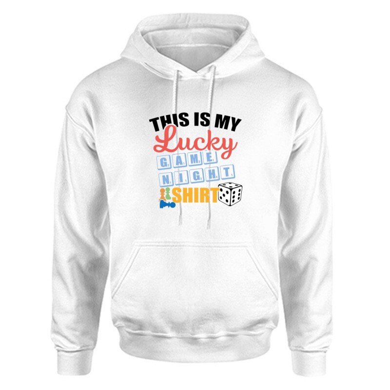 Lucky game night Unisex Kapucnis Pulcsi