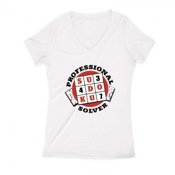 Professional solver Női V Kivágott póló