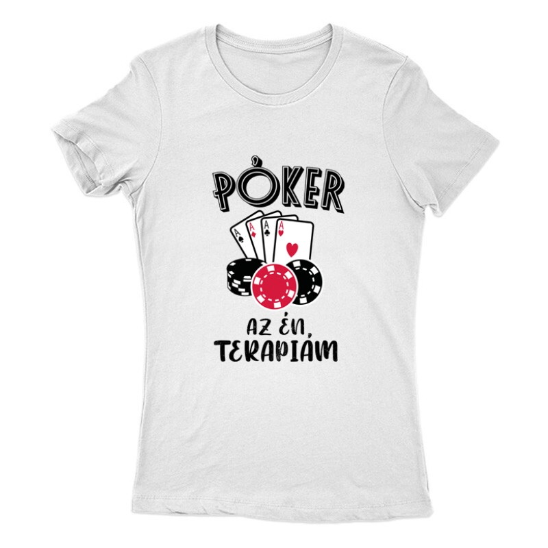 Póker az Én terápiám Női Póló