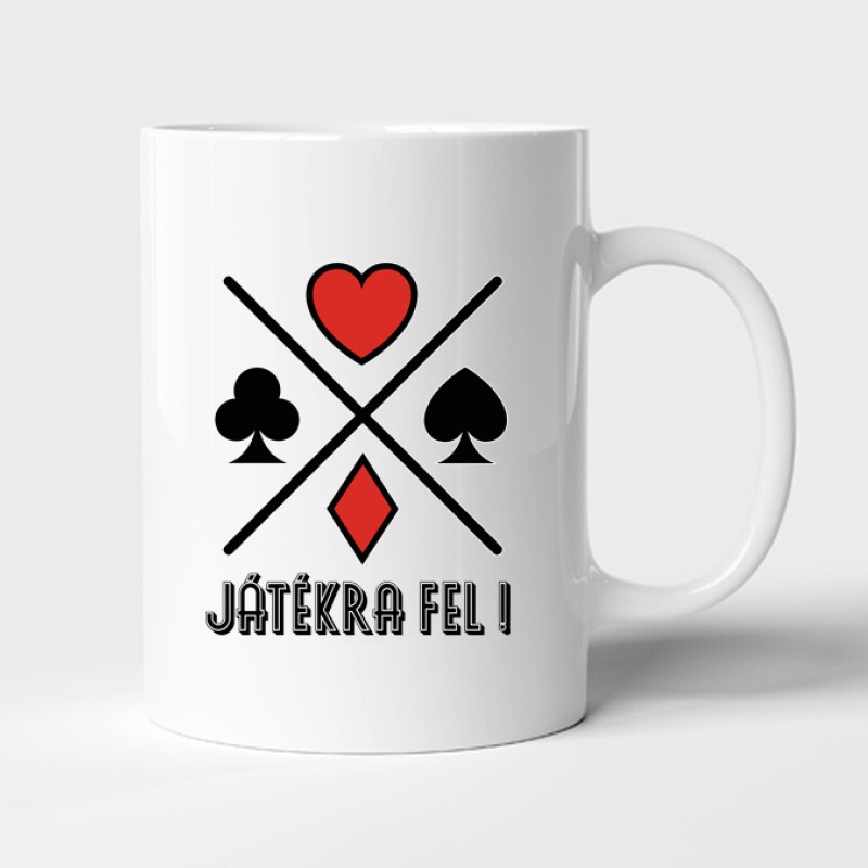 Játékra fel ! Bögre