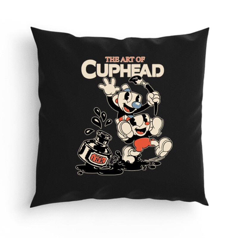 The art of cuphead Párna