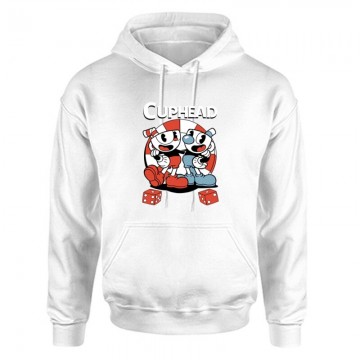 Cuphead Casino Unisex Kapucnis Pulcsi