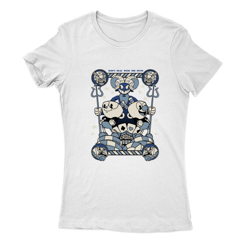 Cuphead Casino 2 Női Póló