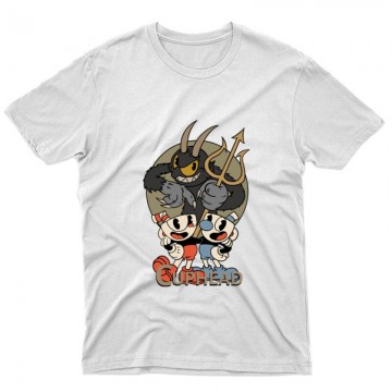 Cuphead Devil Unisex Póló