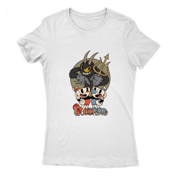 Cuphead Devil Női Póló