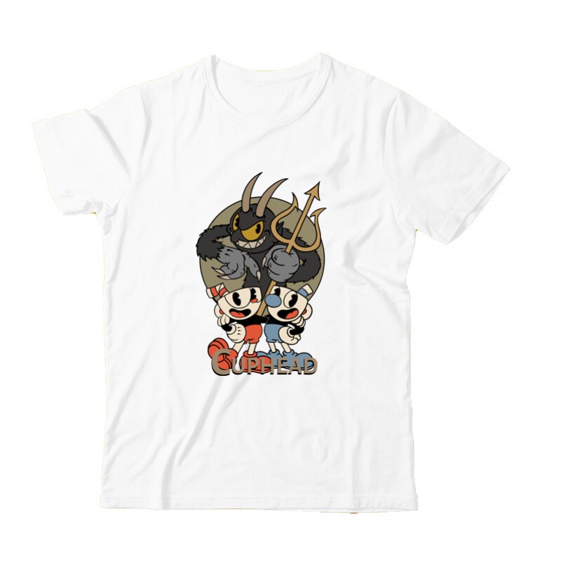Cuphead Devil Gyermek Póló