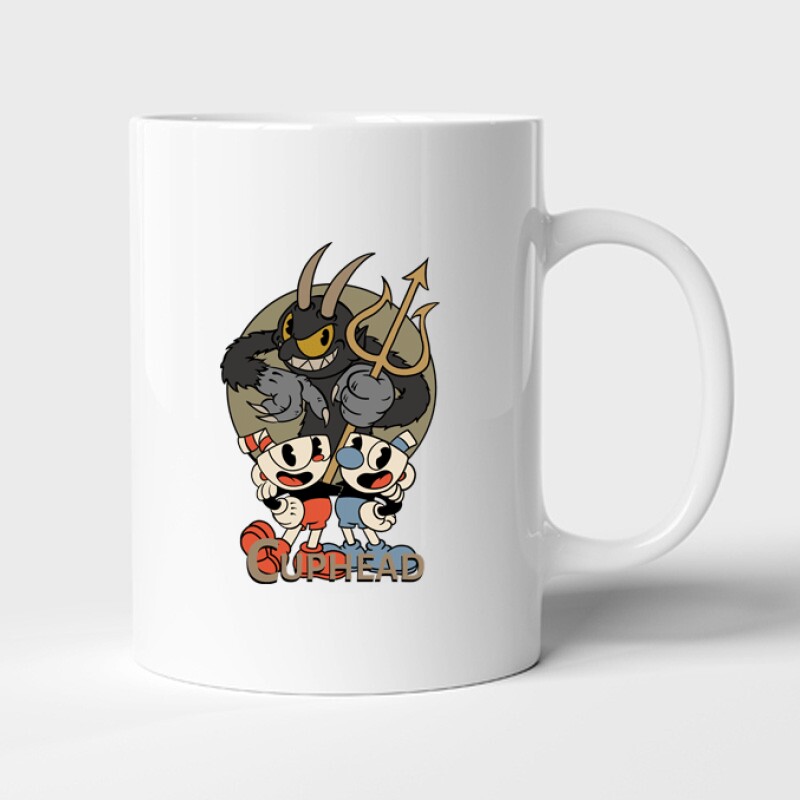 Cuphead Devil Bögre