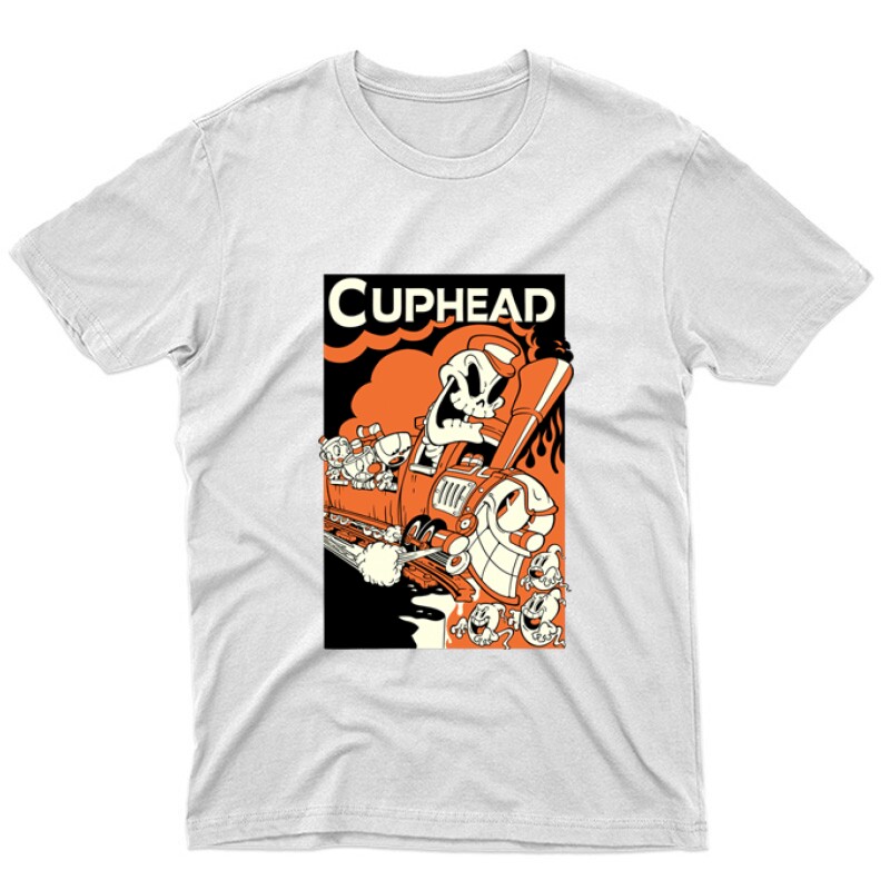 Cuphead Devil train Unisex Póló