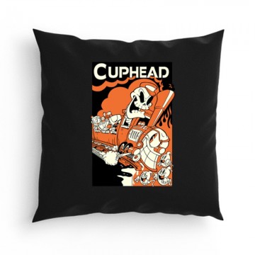 Cuphead Devil train Párna