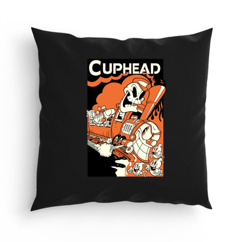 Cuphead Devil train Párna